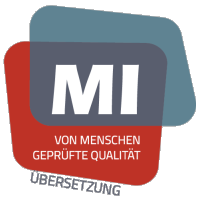 Siegel für menschliche Intelligenz - Übersetzung